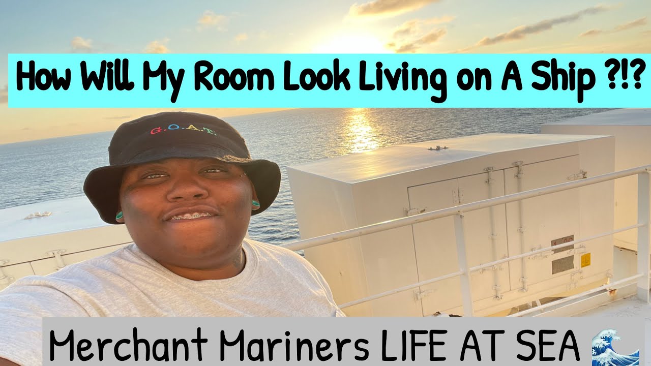 How Will My Room Look While Living On A Ship?!?…..Merchant Mariners Living Good hahahaha