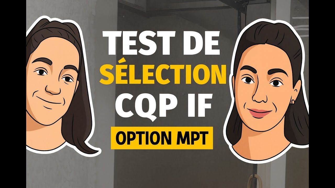 Tests de sélection CQP Instructeur Fitness – Option Musculation : Mouvements et attendus officiels