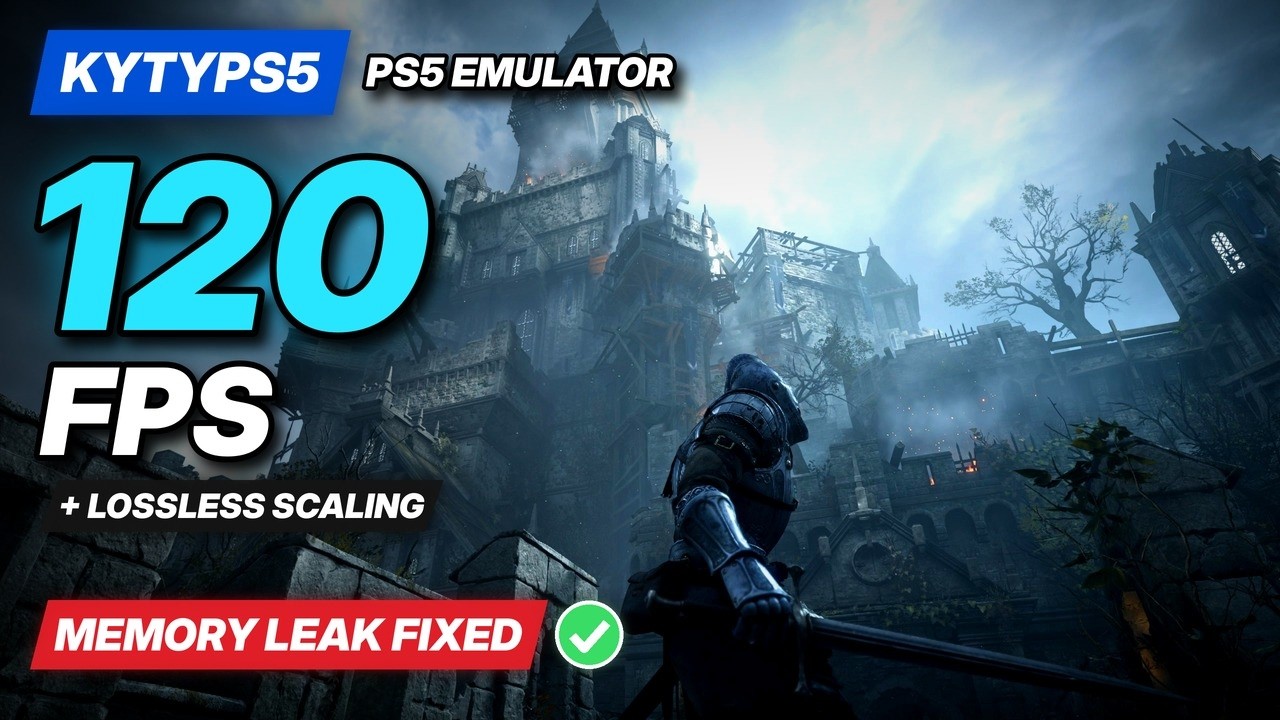 Demon's Souls Remake on RTX 5080 1440p at 120 FPS 🚀 Memory Leak Fix + Lossless Scaling
