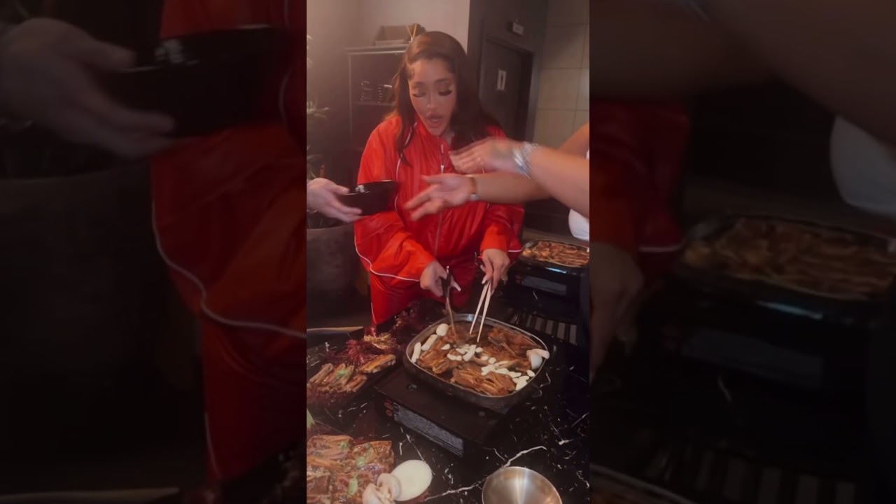 Natalie nunn Mariahlynn and biggie having dinner 