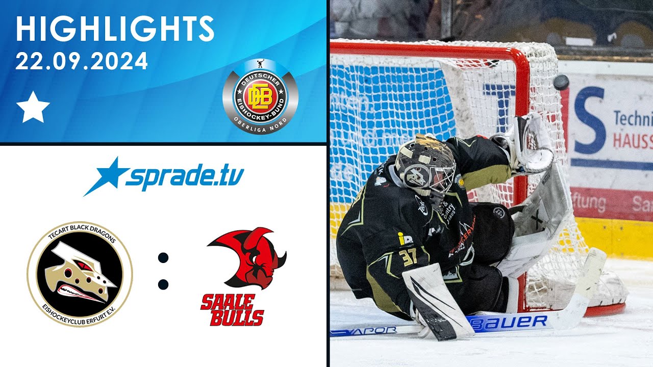 22.09.2024 - Highlights - TecArt BlackDragons vs. Saale Bulls Halle