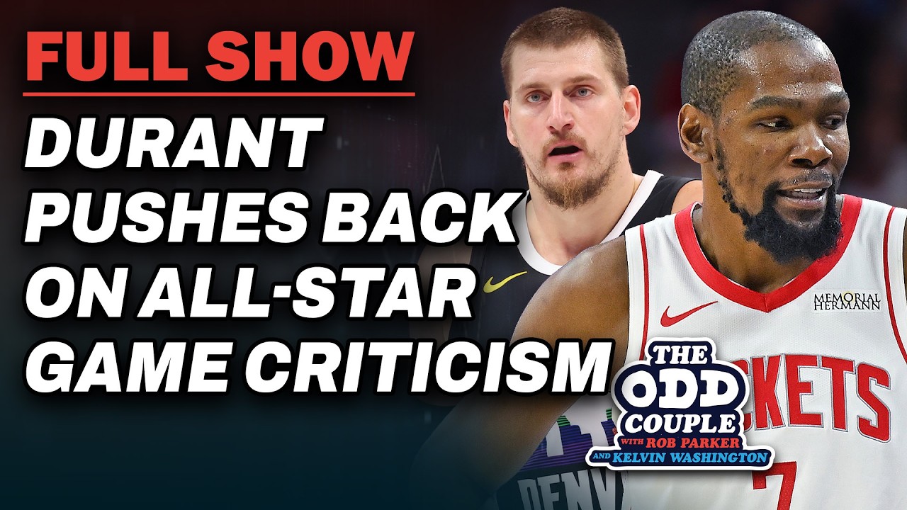 Kevin Durant Pushes off the Idea of Playing Hard at the All-Star Game | THE ODD COUPLE