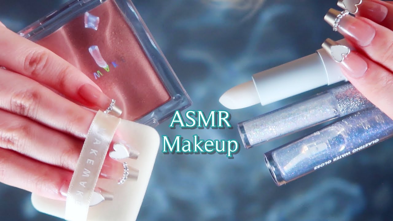 ASMR First Person POV | Doing Your Summertime Makeup 🫧 (whispers + layered sounds)