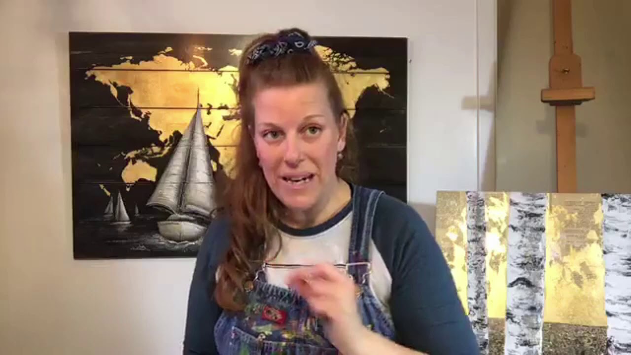 Feuilles de métal et effet miroir par Julie Duplantie