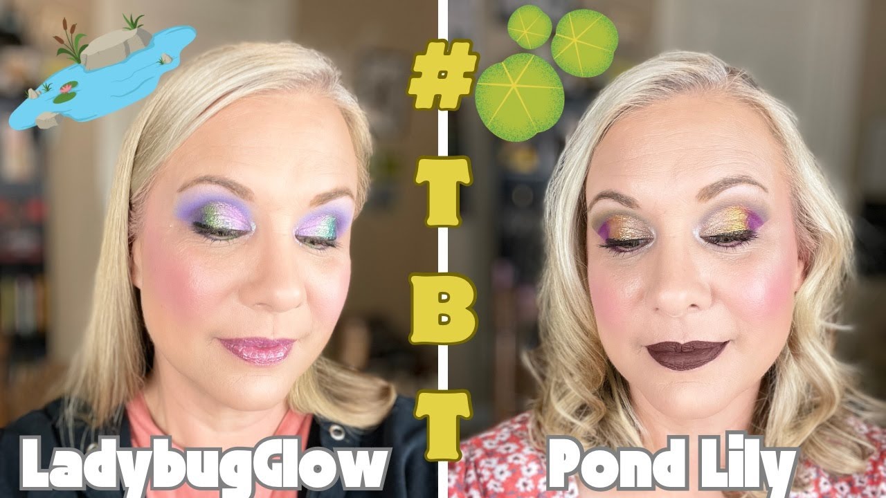 Throwback Thursday Ep. 25! 2 looks w/LadybugGlow Pond Lily palette! Let's discuss some stuff!