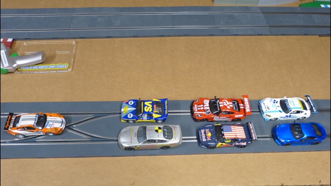 SCALEXTRIC-SLOT. Pistas SCX Grises - ADVANCE - Hibridación