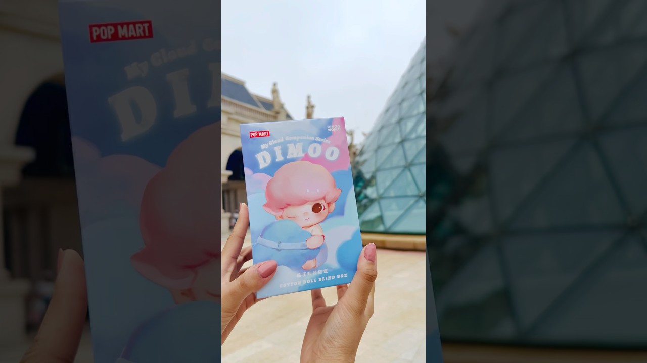Unboxing POP Mart blind box | Dimoo my cloud companion series cotton doll #shorts