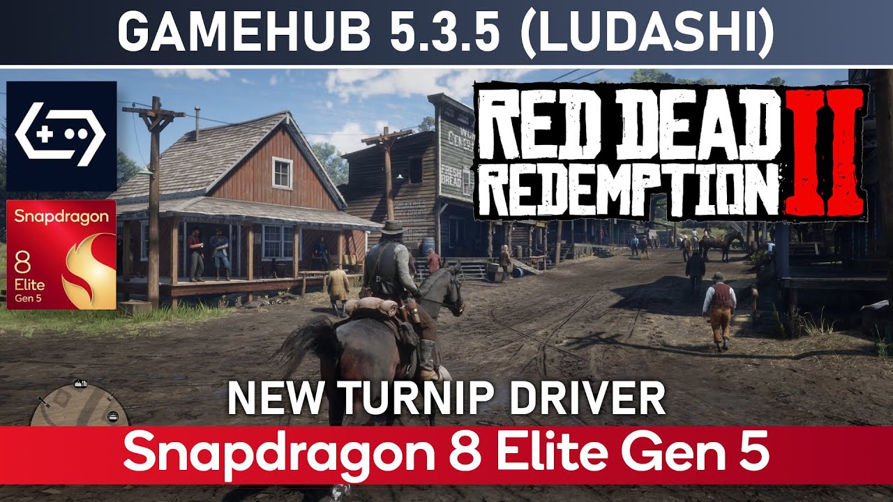 RED DEAD REDEMPTION 2 Snapdragon 8 Elite Gen 5 GAMEHUB LUDASHI