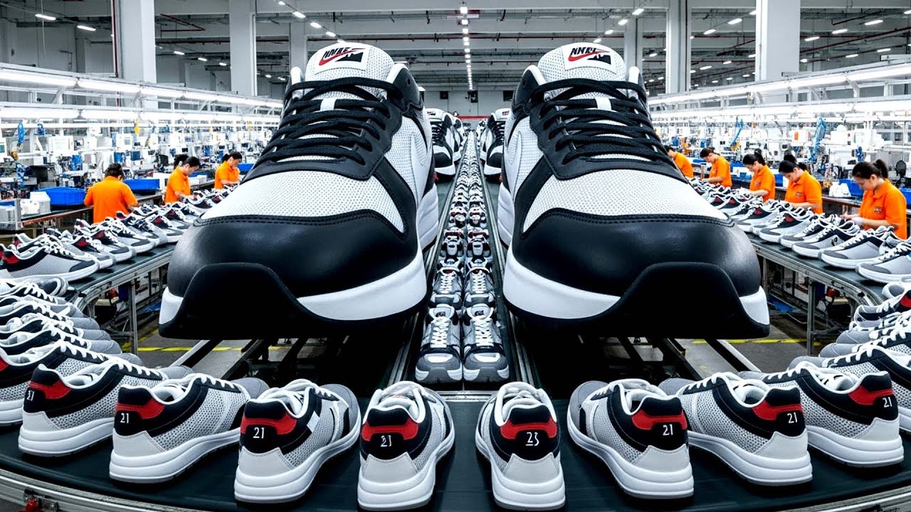 Inside the Sneaker Empire: Vulcanizing Rubber Soles for 1 Million Shoes