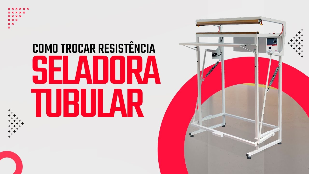 Como trocar a Resistência da Seladora Tubular Isamaq Seladora.