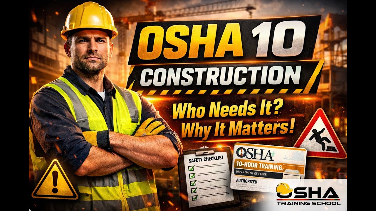 OSHA 10 Construction – Who Needs It & Why It Matters