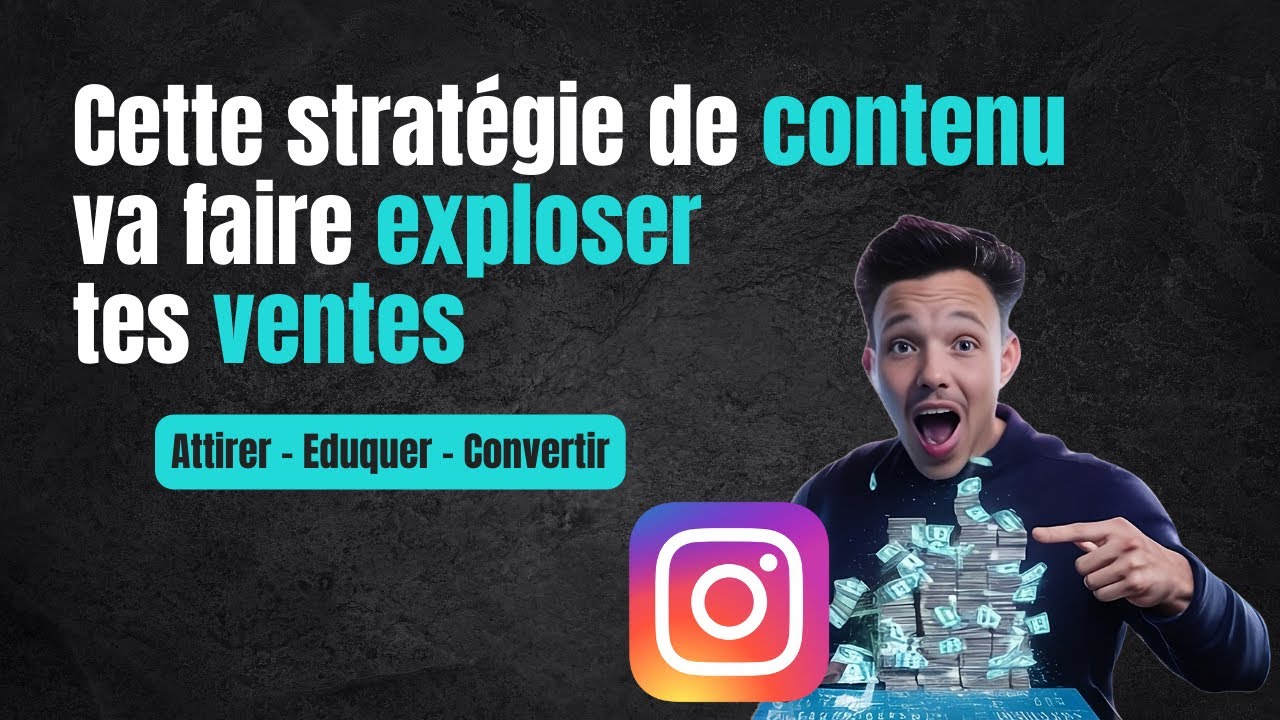 Transforme Instagram en machine &agrave; cash en appliquant cette strat&eacute;gie de contenu (TOFU MOFU BOFU)