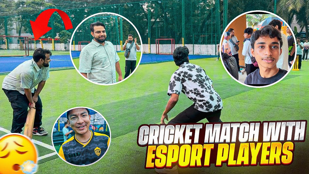 Cricket Match Between FF Esports Players || @GodLike Esports @S8UL @Revenant XSpark ​