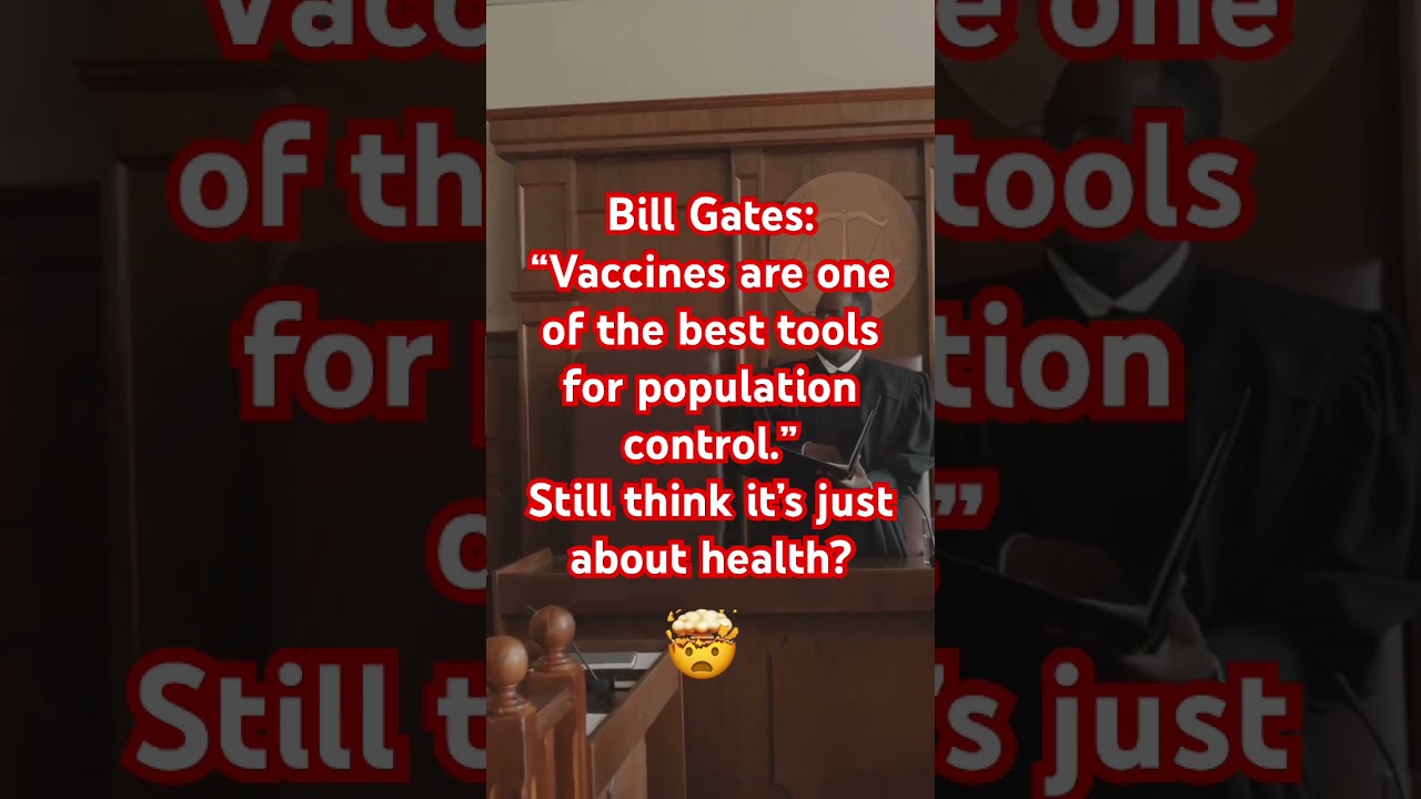 #Bill #Gates: &ldquo;Vaccines are one of the best tools for #population control.&rdquo; #InformedConsent #Health