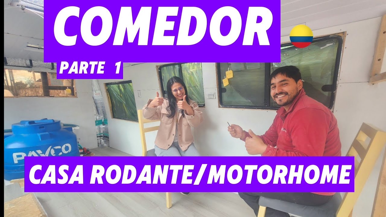 🛠🍴COMEDOR parte 1 🚍CASA RODANTE/MOTORHOME ( Capitulo 27 Comedor parte 1)