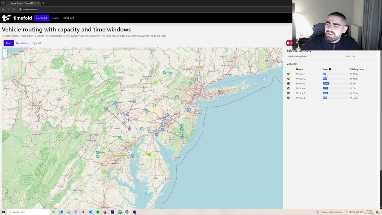 Vehicle Routing με τη χρήση του Timefold. Είναι καλύτερο από το or-tools?