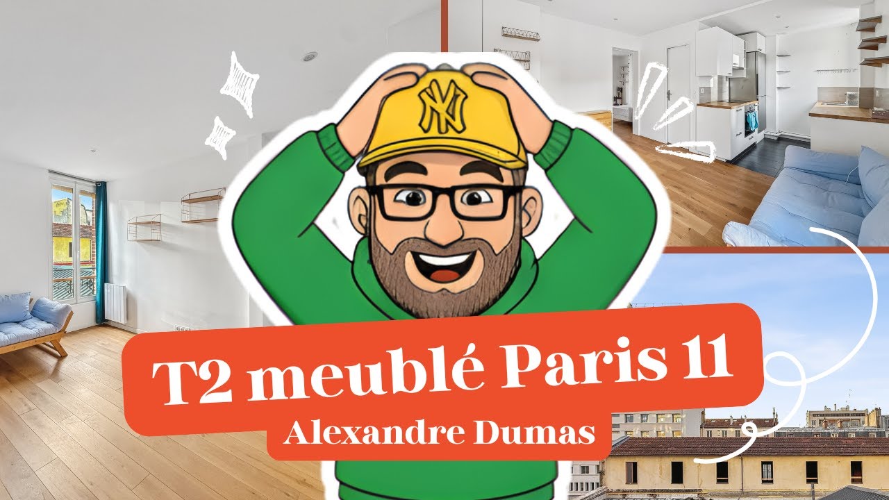 🏡 Paris 11 - F2 meubl&eacute; &bull; La p&eacute;pite que mes abonn&eacute;s vont encore me voler ! 🚀