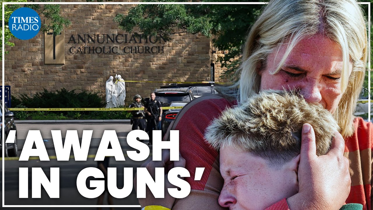 Minneapolis shooting: Father of survivors decries politically charged debate on guns