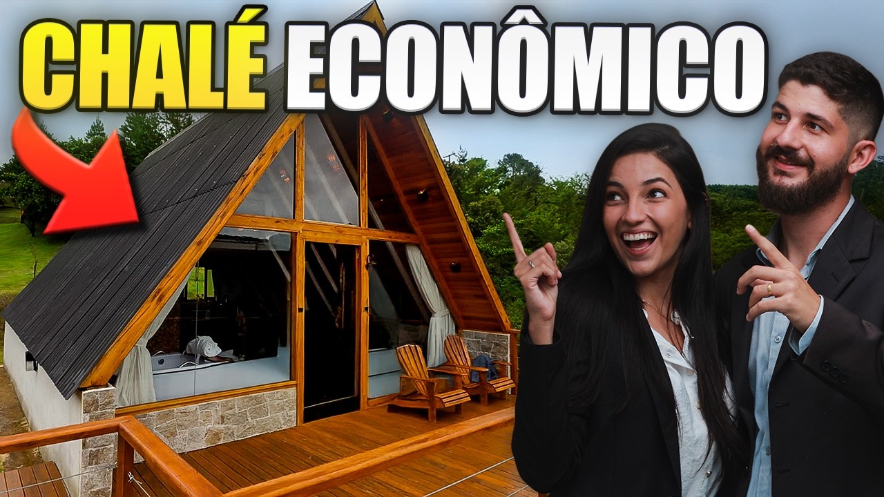 Casa Construída em Terreno Inclinado com PAREDE DE TELHADO (Dicas de Economia)