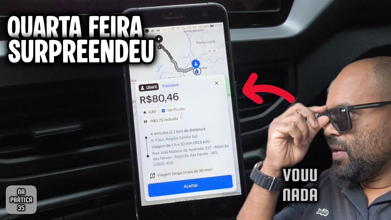 QUARTA FEIRA SURPREENDEU NA UBER 99 