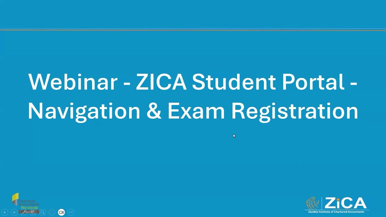 Student Portal Navigation and Exam Registration