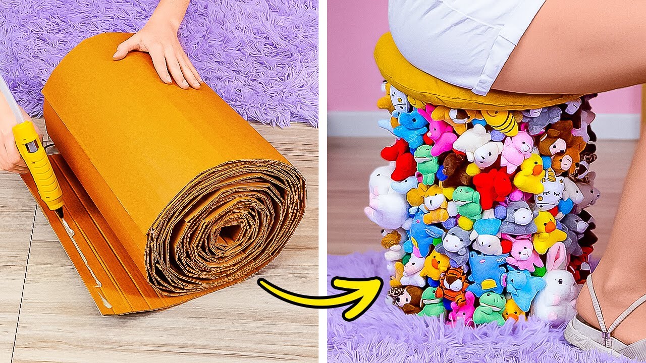 Trasforma i RIFIUTI in TESORI con lavoretti creativi in cartone e plastica♻️