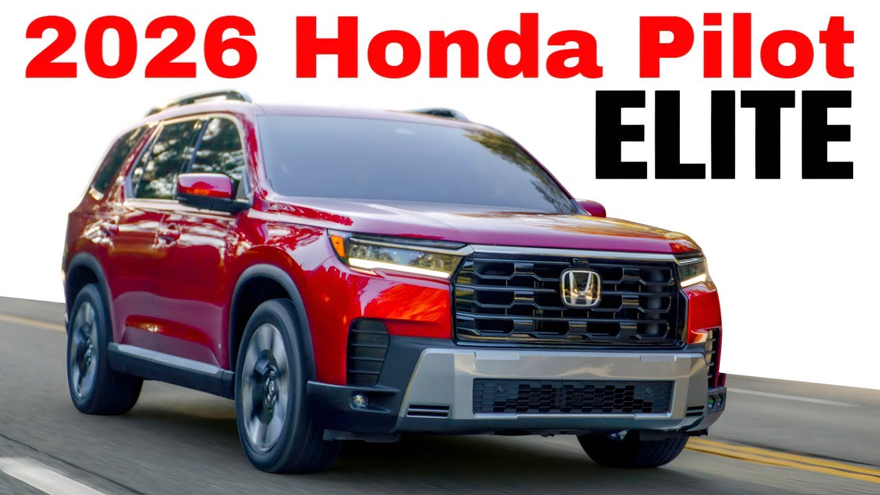 Honda Pilot Elite 2026 года: роскошное обновление, необходимое вашей семье