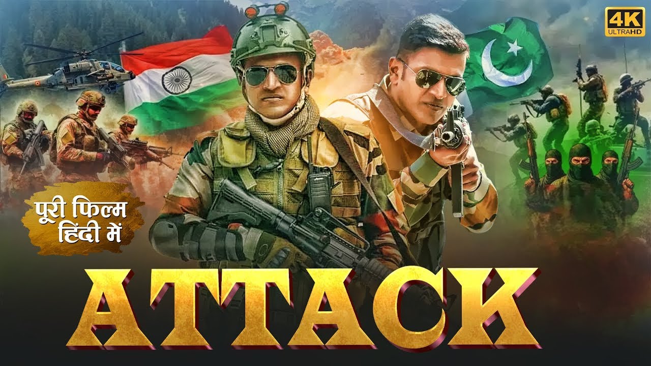 ATTACK | Puneeth Rajkumar & Rashmika Mandanna | in Hindi | New South Indian Full Action Movie 2025