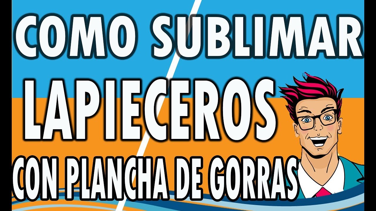 COMO SUBLIMAR LAPICEROS CON PLANCHA PARA GORRAS