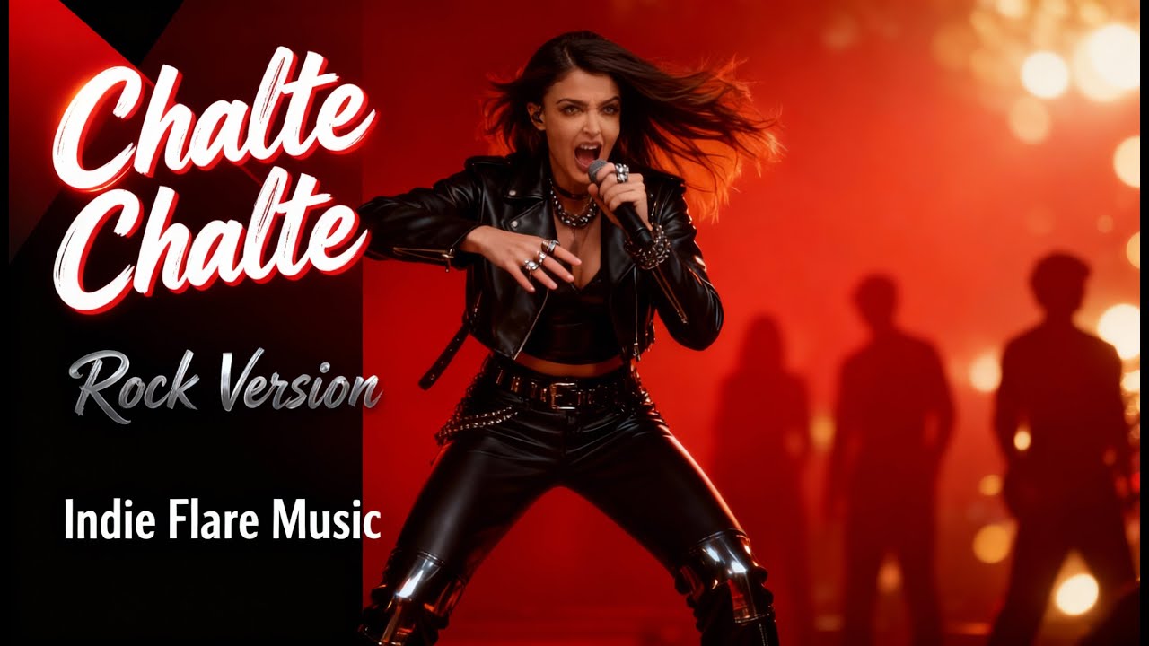Chalte Chalte (Rock Version) – Mohabbatein | Shah Rukh Khan | Cover | Indie Flare Music 🎸🔥