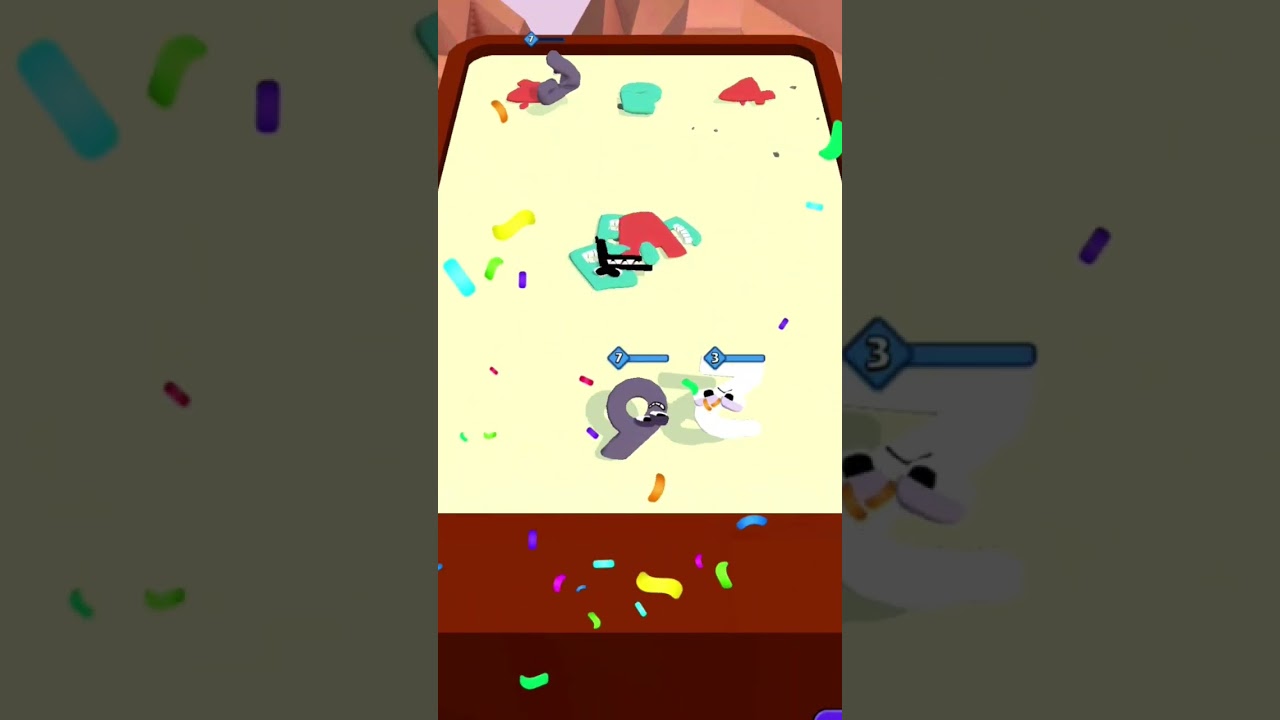 alphabet and number battles
