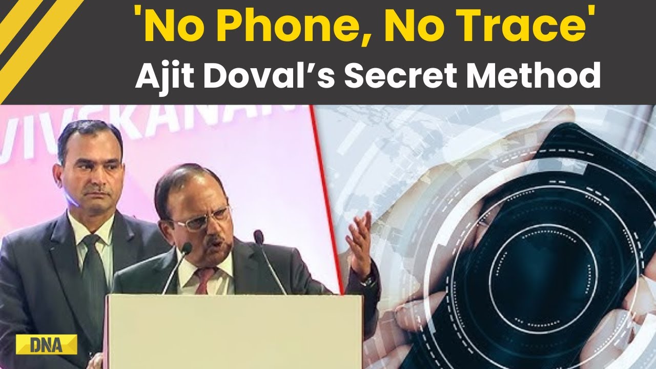 How NSA Ajit Doval Communicates Without Phone? His Answer Will Blow Your Mind I National Security