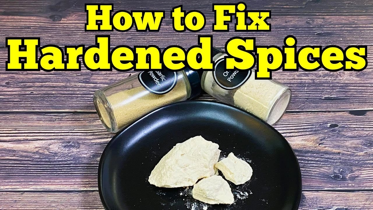 How to Fix Hardened Spices | Hack for Hardened Garlic and Onion Powder