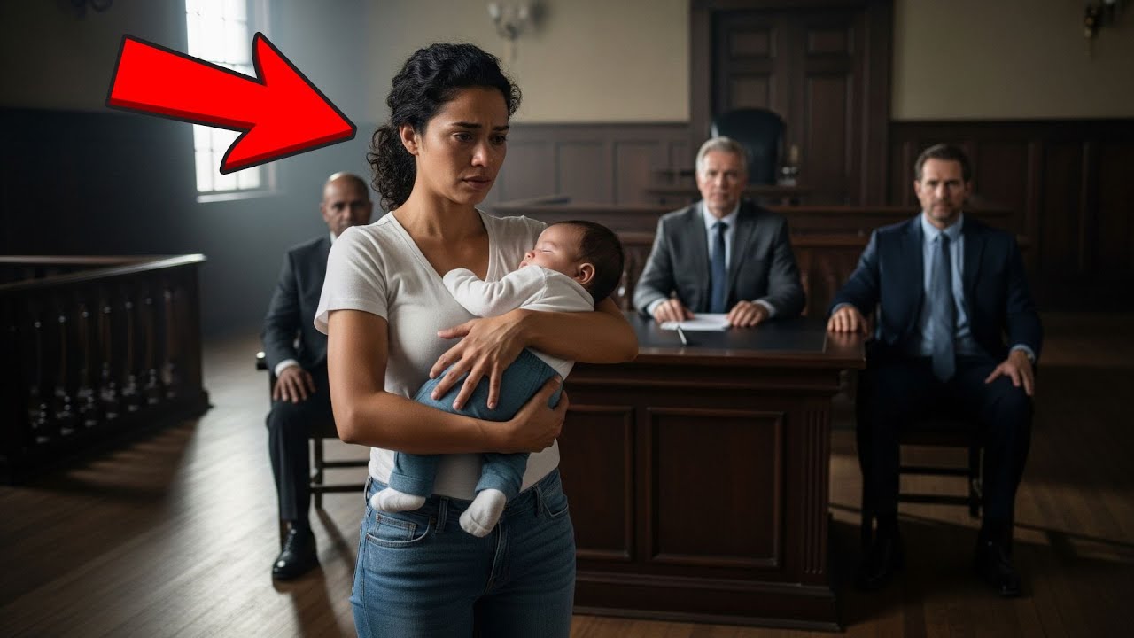 Millonario la ABANDONA con su hijo&hellip; pero en el JUICIO ella lo destruye con solo una frase