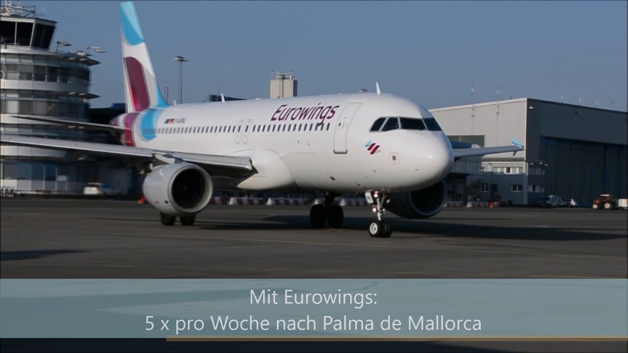 Sommerflugplan 2018 am Flughafen Saarbrücken