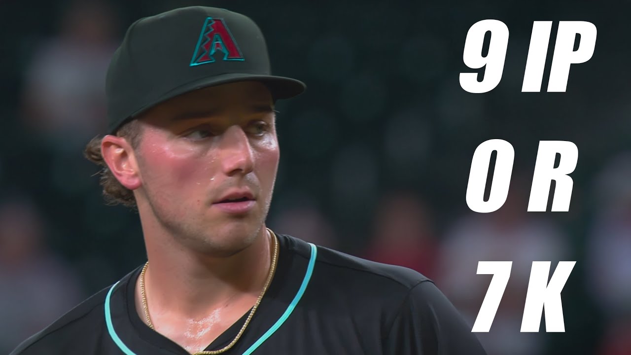 Brandon Pfaadt Throws 9 Scoreless Innings with Just 1 Hit Allowed vs Giants!