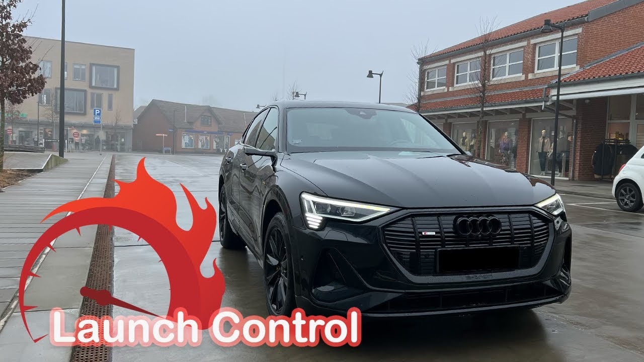 AUDI E-TRON SPORTBACK LAUNCH 0-100 | 408 HP | WITHOUT BOOST | UNDER 6 SEC