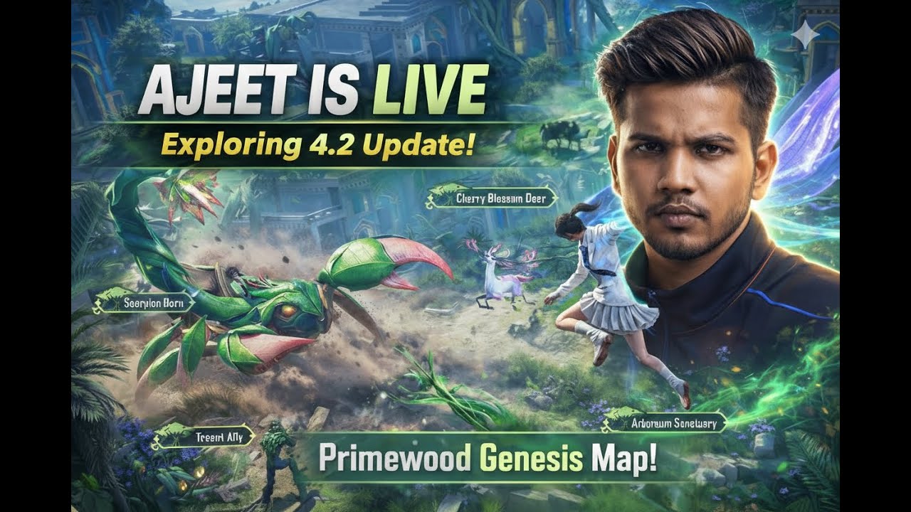 BGMI Live Rush Gameplay in new update