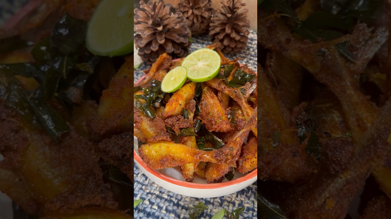 Agree or disagree/ Nethallu ఫ్రై / small fish fry #smallfishfry #fishfry #seafood #trendingshorts