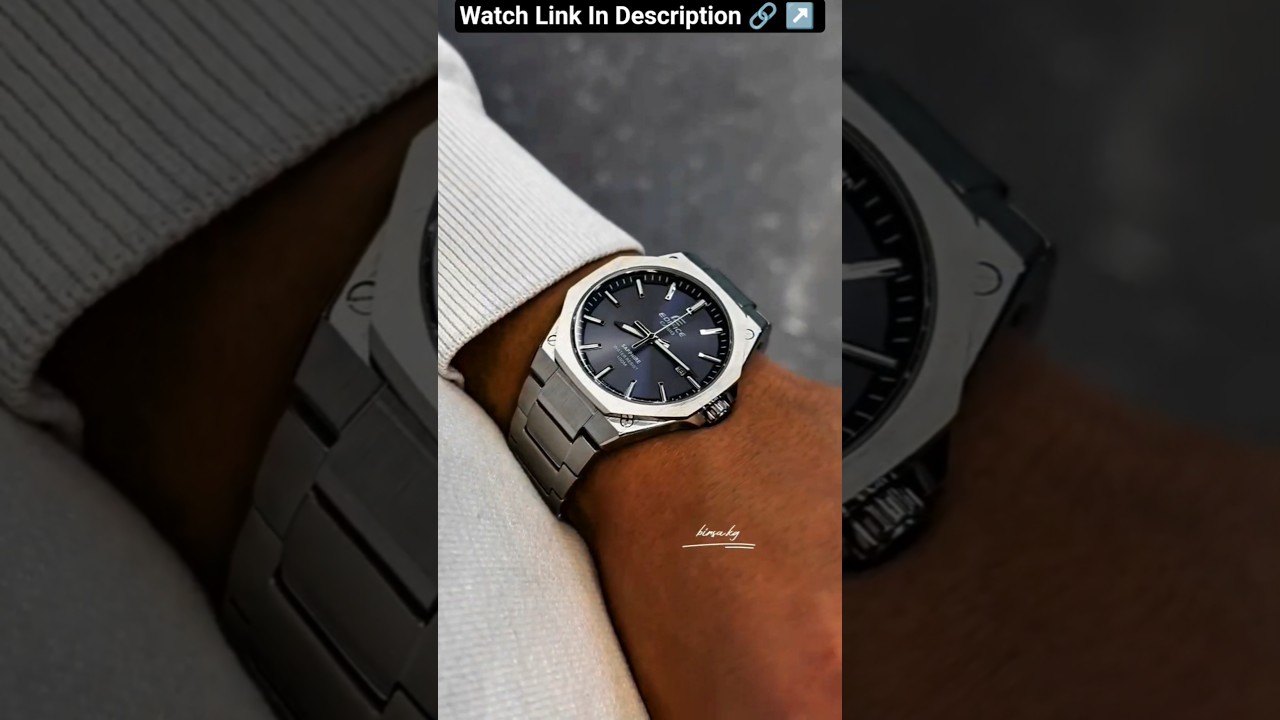 Edifice Casio Sapphire Classic Blue Dial Luxury Men's Watch #luxurywatchesformen #elegantwatches