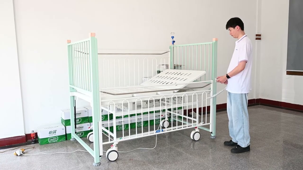 YA-PD3-2 Ultra High Medical Electric Pediatric Bed