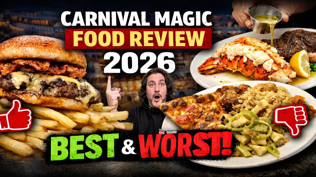 Обзор еды на фестивале CARNIVAL MAGIC 2025: Лучшее блюдо, которое мы попробовали, и худший шведск...