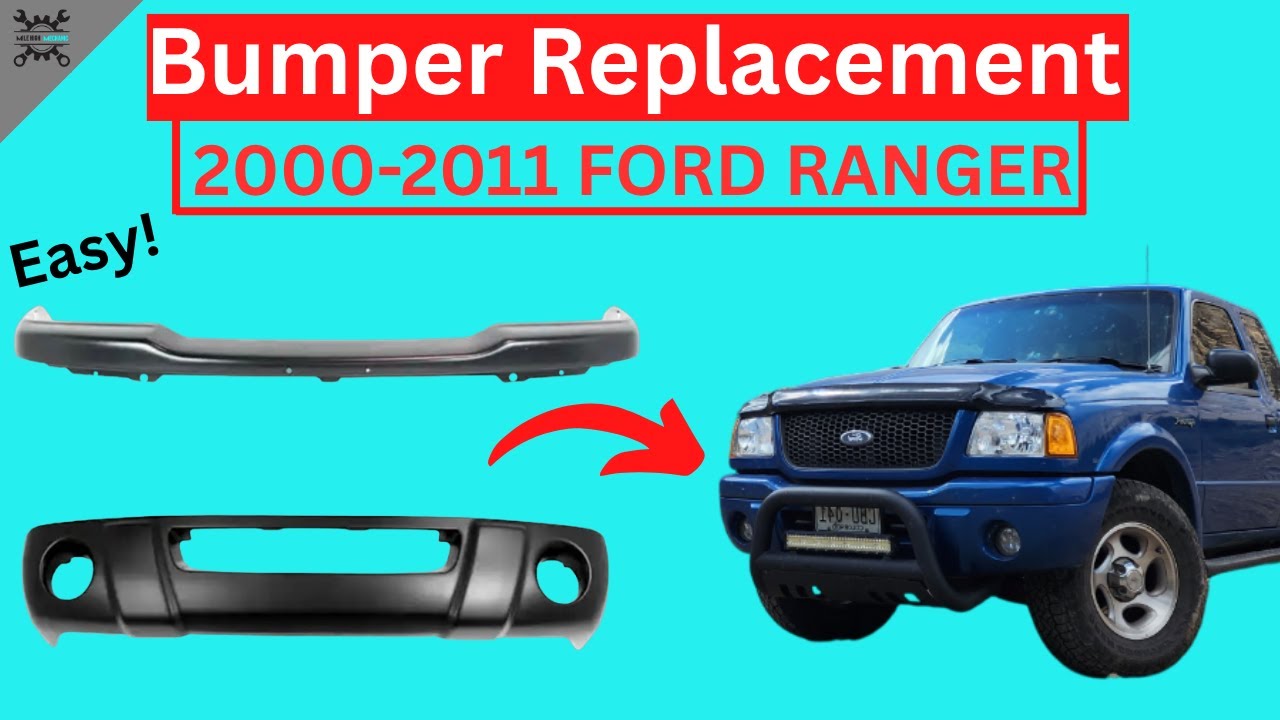 Как заменить передний бампер на Ford Ranger