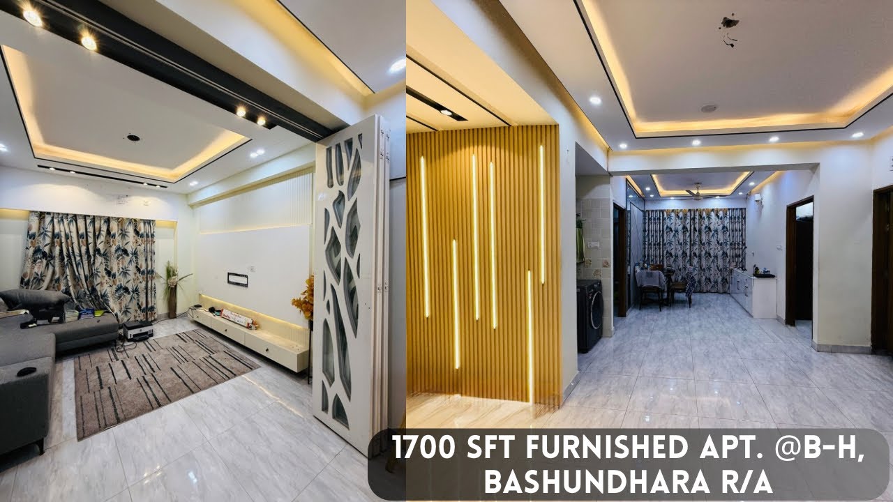 1700 SFT Furnished Flat for Sale in Bashundhara H Block | Top Location | Investment Opportunity