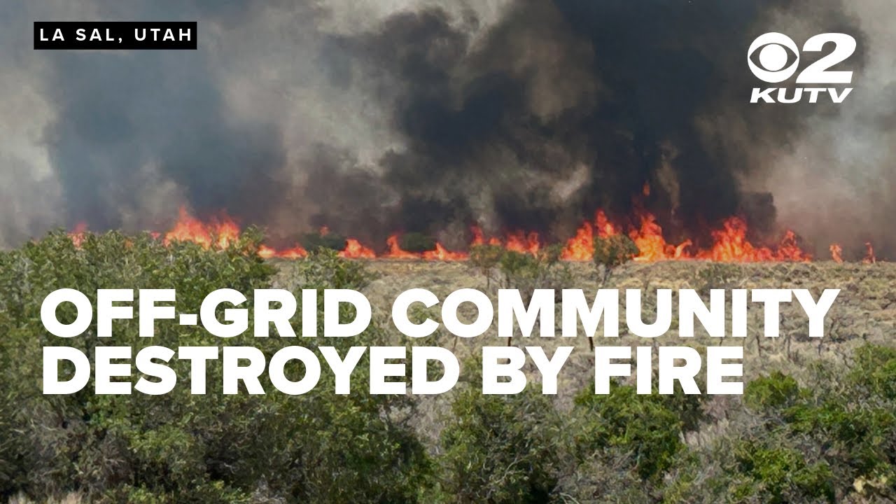 Off-grid Utah community destroyed by Deer Creek Fire