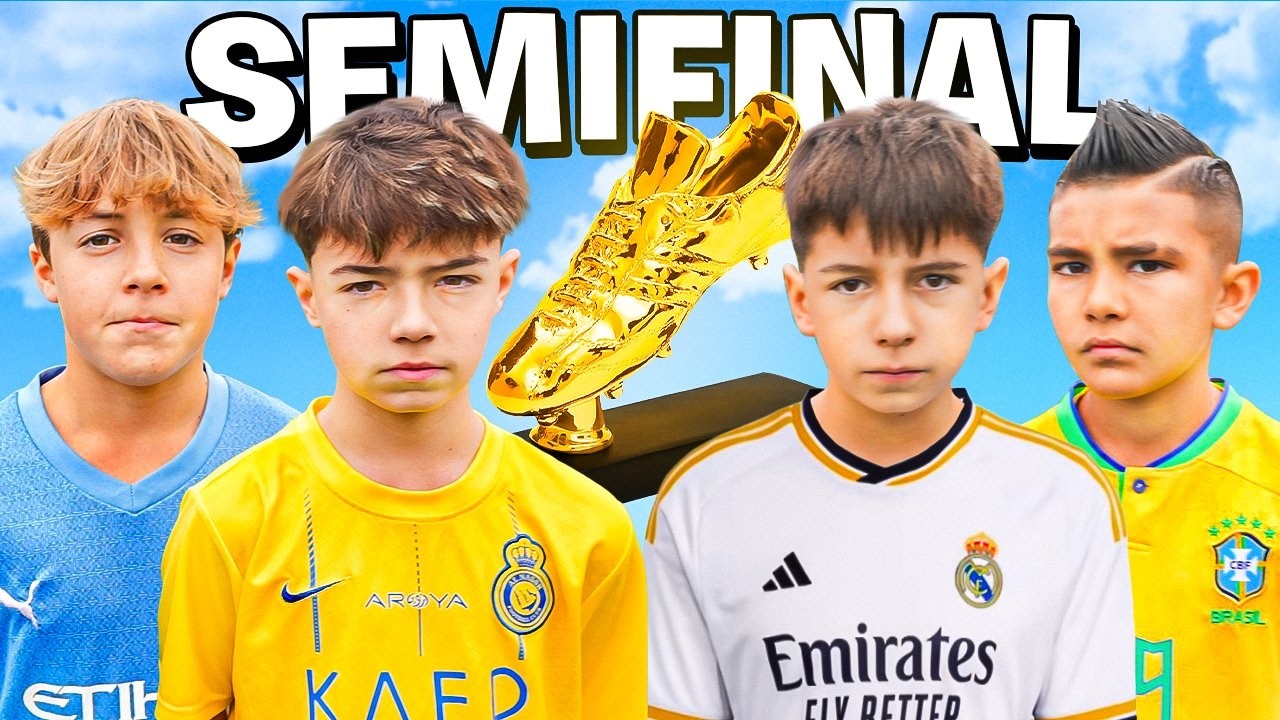 LA BOTA DE ORO de NI&Ntilde;OS PROMESAS del F&Uacute;TBOL - SEMIFINALES