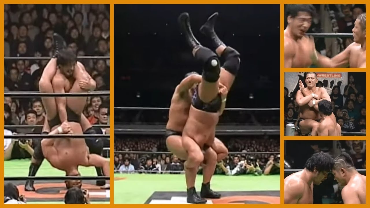 Minoru Suzuki vs. Kenta Kobashi 1/8/05 in 5 MINUTES