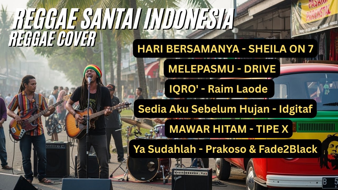 Playlist Reggae Santai – Cover Lagu Hits Musisi Indonesia
