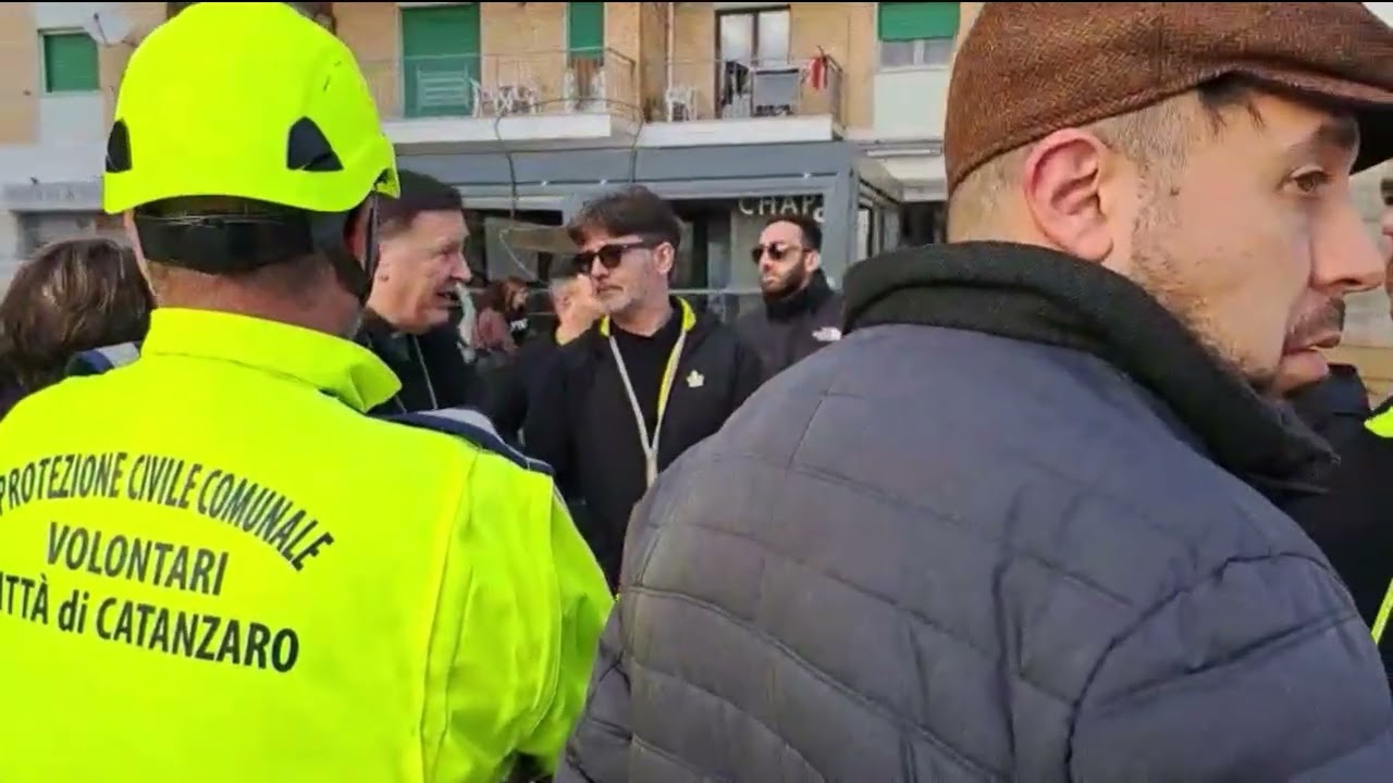 L'arcivescovo Maniago sul luogo del maltempo