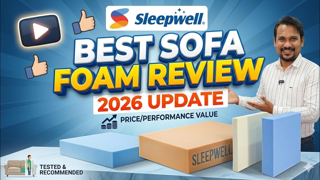 Sleepwell Pro Sofa Jump HR Foam Review, Price & Warranty 2026! 
